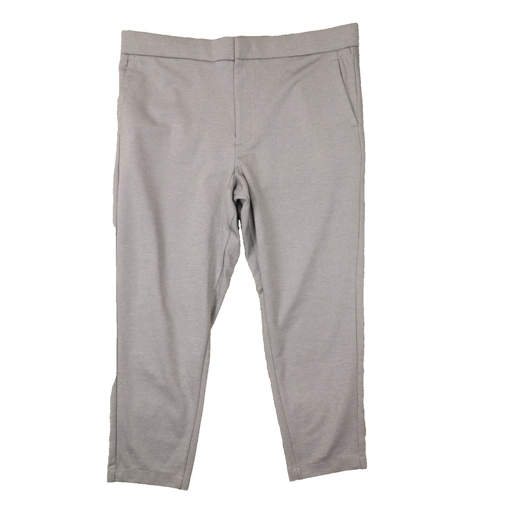 Bonobos Men's Gray Off Duty Pants Elastic‎ Waist Drawstring Stretch size XLShort